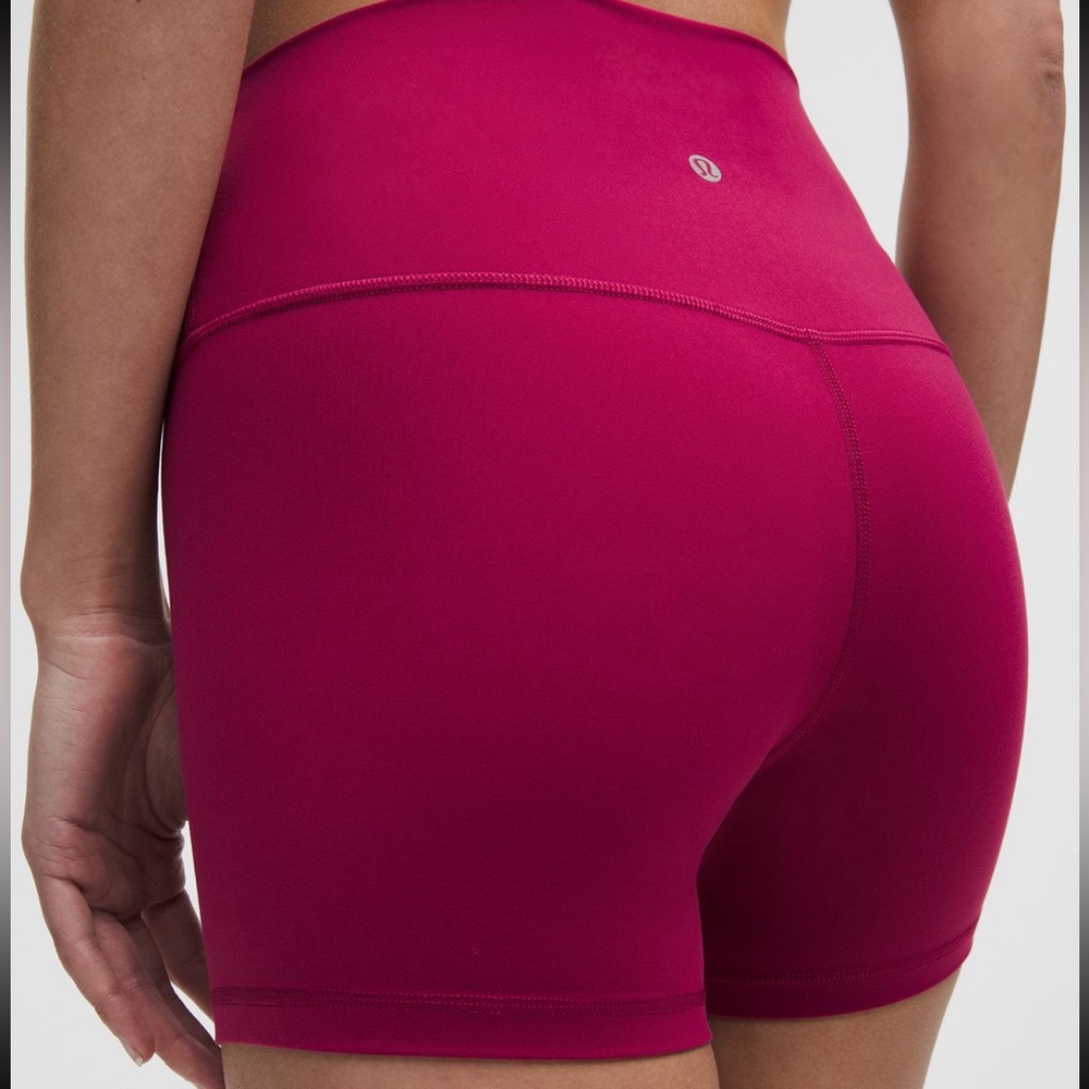 Lululemon Align Magenta Smoke High-Rise Short 4